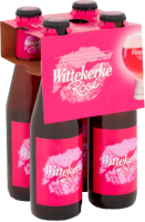 Wittekerke Rosé Bier set van 4 flessen á 0,25 liter